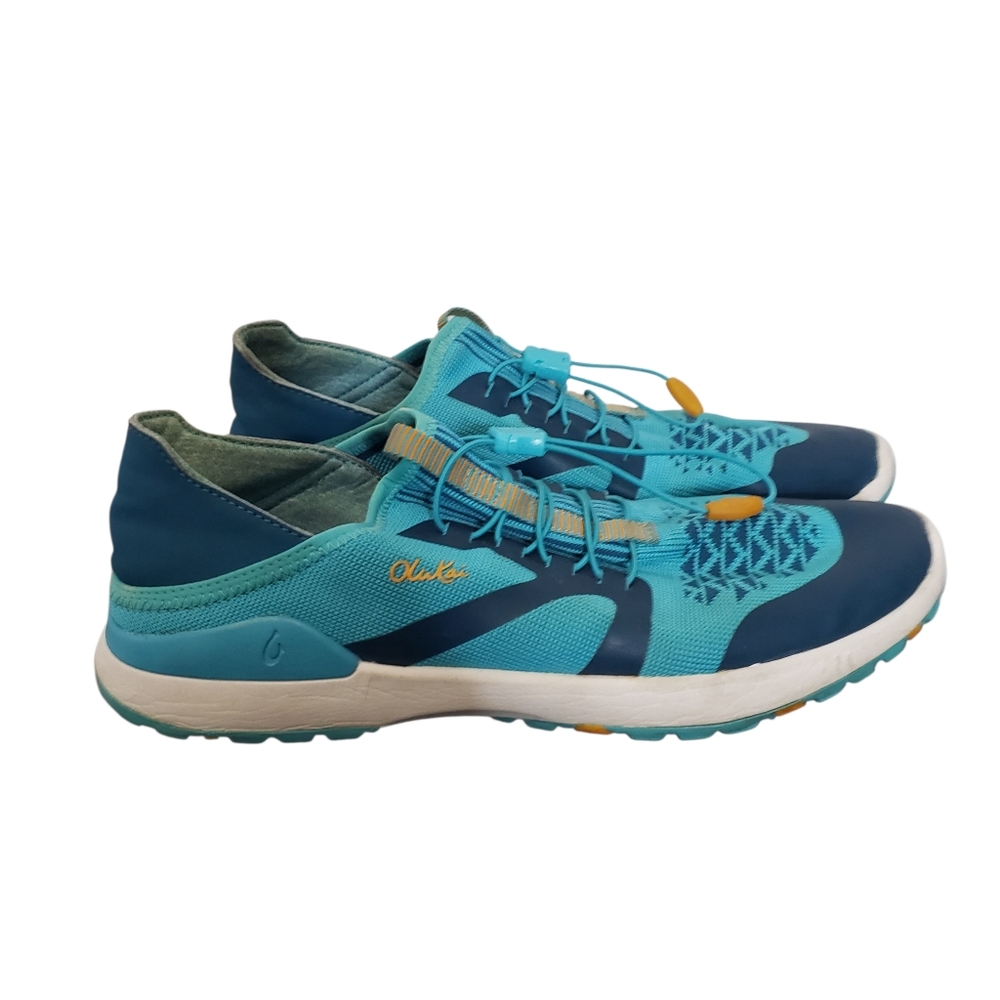 Olukai Women's Miki Trainer‎ Athletic Casual Shoe Sneakers Blue Women's Size 9.5